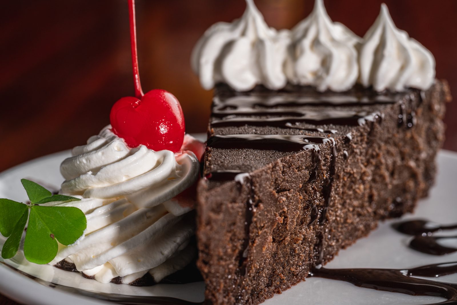House dessert at Flanagan's Irish Pub